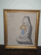 Mária (mozaik kép)